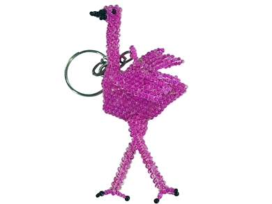 Keychain Charm - Flamingo