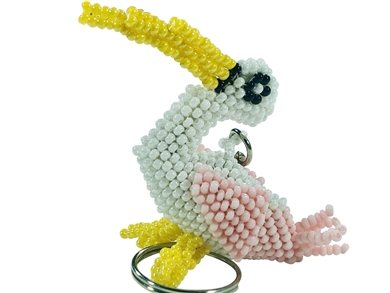 Keychain Charm - Stork Pink - It's a Girl!
