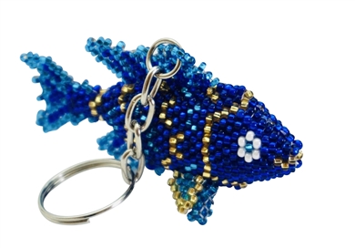 Keychain Charm - Table Fish - Blue