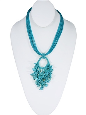 Boutique: Raiz Necklace - Turquoise