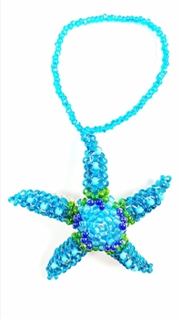Ornament - Aqua Starfish