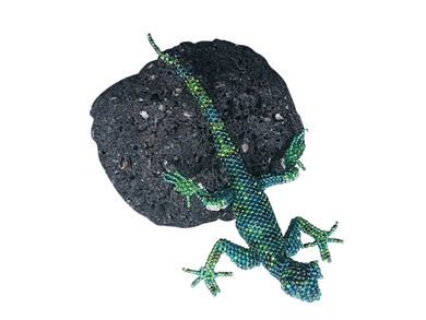 Pin Deluxe - Lizard Turquoise/Green