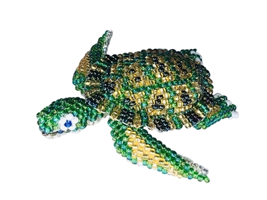 Pin Deluxe - Turtle Green/Gold