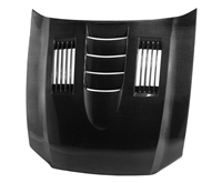 2010 - 2012 Ford Mustang Shelby / GT500 SS Style Carbon Fiber Hood  - Anderson Composites