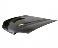 1992 - 1995 Honda Civic 2Dr Vader Style Carbon Fiber Hood - Carbon Creations