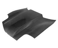 1997 - 2004 Chevrolet Corvette 3" Cowl Carbon Fiber Hood - Carbon Creations