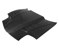 1997 - 2004 Chevrolet Corvette H Style Carbon Fiber Hood - Carbon Creations