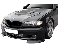 2002 - 2005 BMW 3-Series E46 4Dr GTR Style Carbon Fiber Hood - Carbon Creations