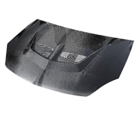 2004 - 2007 Mitsubishi Lancer 4Dr EVO Style Carbon Fiber Hood - Carbon Creations