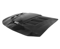 2006 - 2010 Dodge Charger Viper Style Carbon Fiber Hood - Carbon Creations