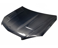 2008 - 2011 Mercedes C-Class AMGT Style Carbon Fiber Hood - Carbon Creations