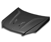 2008 - 2011 Mercedes C63 AMG Black Series Style Carbon Fiber Hood - Carbon Creations