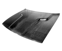 2008 - 2023 Dodge Challenger SRT Style Carbon Fiber Hood - Carbon Creations