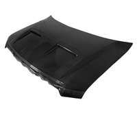 2009 - 2014 Ford F-150 RA Style Carbon Fiber Hood - Carbon Creations