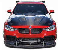 2014 - 2020 BMW 4-Series F32 Eros Style Carbon Fiber Hood - Carbon Creations