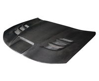 2015 - 2023 Dodge Charger Viper Style Carbon Fiber Hood - Carbon Creations