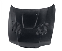 1997 - 2003 BMW 5-Series E39 GTR Style Carbon Fiber Hood - Seibon