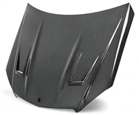 2008 - 2011 Mercedes C-Class GT Style Carbon Fiber Hood - Seibon