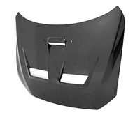 2008 - 2015 Mitsubishi EVO X CW Style Carbon Fiber Hood - Seibon