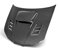 2006 - 2007 Subaru WRX / STI CWII Style Carbon Fiber Hood - Seibon