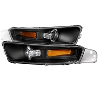 2005 - 2009 Ford Mustang Bumper Lights - Black