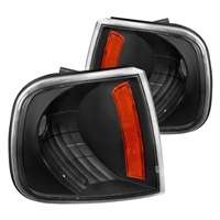 1997 - 2003 Ford F-150 Corner Lights - Black