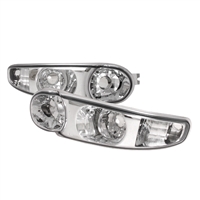 2000 - 2006 GMC Yukon Denali / Denali XL Bumper Lights - Chrome