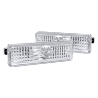 1998 - 2002 Chevy Camaro Rear Bumper Lights - Chrome