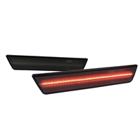 2008 - 2014 Dodge Challenger LED Rear Side Marker Lights - Smoke