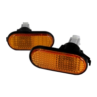 1992 - 1995 Honda Civic Side Marker Lights (Flat Shape) - Amber