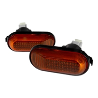 1992 - 1995 Honda Civic Side Marker Lights (Dome Shape) - Smoke