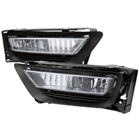 2013 - 2015 Honda Accord 4Dr OEM Style Fog Lights W/Switch - Chrome