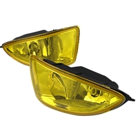 2004 - 2005 Honda Civic 2Dr / 4Dr OEM Style Fog Lights W/Switch - Yellow