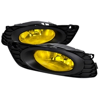 2012 Honda Civic 4Dr OEM Style Fog Lights W/Switch - Yellow