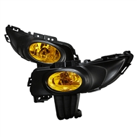 2003 - 2006 Mazda3 4Dr OEM Style Fog Lights - Yellow