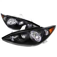 2005 - 2006 Toyota Camry Euro Style Headlights - Black