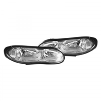 1998 - 2002 Chevy Camaro Crystal Headlights - Chrome