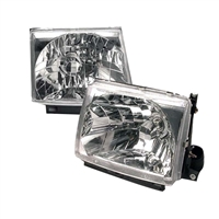 1997 - 2000 Toyota Tacoma Crystal Headlights - Chrome