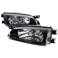 1995 - 2001 Subaru Impreza Crystal Headlights - Black