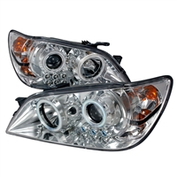 2000 - 2005 Lexus IS300 Projector CCFL Halo Headlights - Chrome