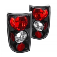 1995 - 2005 Chevy Blazer Euro Style Tail Lights - Black