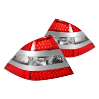 2010 - 2013 Mercedes S-Class LED Tail Lights - Red