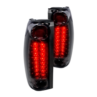 1999 - 2000 Cadillac Escalade LED Tail Lights - Smoke