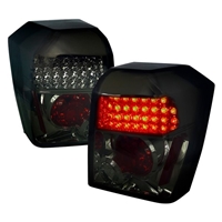 2007 - 2012 Dodge Caliber LED Tail Lights - Smoke