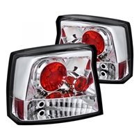 2006 - 2008 Dodge Charger Euro Style Tail Lights - Chrome
