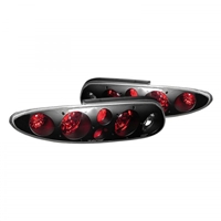 1993 - 1997 Chevy Camaro Euro Style Tail Lights - Black