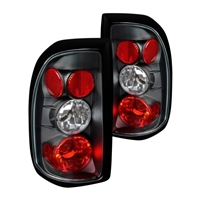 1997 - 2004 Dodge Dakota Euro Style Tail Lights - Black