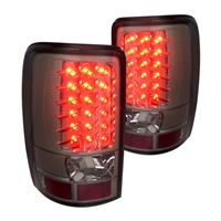 2000 - 2006 Chevy Tahoe (Lift Gate) LED Tail Lights - Smoke