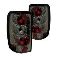 2000 - 2006 Chevy Tahoe (Lift Gate) Euro Style Tail Lights - Smoke