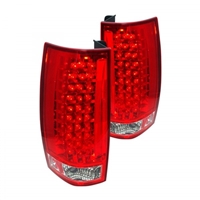 2007 - 2014 Chevy Tahoe LED Tail Lights - Red